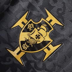 Camisa Kappa Vasco III 2022 - Preta na internet