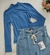 Blusa básica de gola