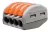 Conector Alavanca Emenda Rápida 4vias