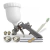 Pistola Pintura Gravidade 600ml 3 Bicos 1.2 1.5 1.8 Titanium - comprar online