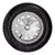 Kit Pneu Completo Para Carrinho De Mão Carriola Aro 8 3.25-8 na internet