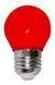 Lâmpada Led Color Bolinha Vermelha 1-3W E27 Bivolt Kian