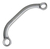 Chave Curva Combinada Meia Lua 11mm X 13mm - Hipertudo 