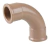 Curva Pvc Longa Soldável 90 50mm Marrom Construção na internet