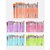 DAFUSHOP Kit 20 Pinceis Profissionais Pincel Maquiagem Neon Beleza pincéis de m na internet