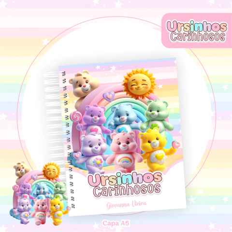 Agenda 2025 Ursinhos Carinhosos Personalizada