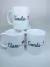 caneca de porcelana personalizada Foco, Força, fé - loja online