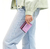 Monedero rosa metálico Coach en internet