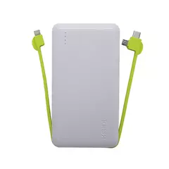 Power Bank Kaidi 10000mAh Cor:Branco (OUT071)