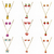 Kit Colar e Brinco - Blocks Modas