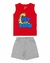 Conjunto Hey Dino Rei Rex - Blocks Modas
