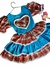 Imagem do Vestido Junino Caipira