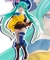 Piapro Characters: Hatsune Miku Wonderland Figure - Nagagutsu O Haita Neko (Blue Ver.) (Prize Figure)