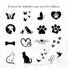 Relicario personalizado circular - grabado láser
