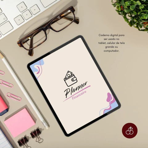 Planner Financeiro Tean | Caderno Digital - comprar online