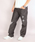 Jean Ares Regular Suavizado con Rotura Black - comprar online