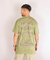 Remera Oversize Est.Hongos Verde