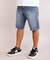 Bermuda Jean Regular Milo Azul - comprar online
