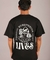 Remera Hongos Lives Negra