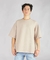 Remera Boxy Fit Ottoman Beige - comprar online
