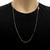 Corrente Veneziana 1mm (Fecho Tradicional) (Banho Ouro 18k) (Tag18K) na internet