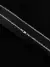 Corrente Com Pulseira Cadeado 3mm - Prata Legítima 925 - loja online