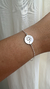 PULSEIRA MEDALHA ONDA E SOL