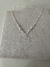CHOKER BORBOLETA PEDRA ROSA