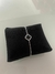 PULSEIRA TREVO ONIX CRAVEJADA