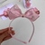 Tiara laço ursinhos mini