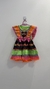 Aluguel - Vestido Junino Cores Neon - comprar online