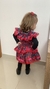 Aluguel - Vestido Xadrez Vermelho - Sofia Laços