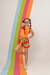 Combinadinho Neon Laranja - comprar online