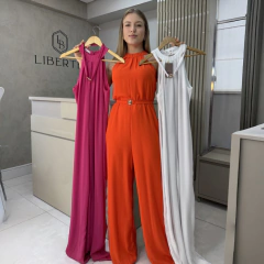 Macacão Âmbar Rosa - comprar online