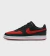 Tênis Dunk low preto e vermelho