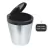 Lixeira Cesto 10 Litros Tampa Click Label Redonda Cor Prata Inox ⭐⭐⭐⭐⭐ - comprar online