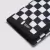 CARTEIRA SLIPPED BLACK-WHITE CHECK - SNK Store