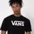 CAMISETA VANS CLASSIC BLACK WHITE