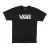 CAMISETA VANS CLASSIC BLACK WHITE na internet