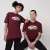 CAMISETA OTW CLASSIC SS BURGUNDY WHITE
