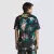 CAMISA KESSEL SS CROOKED FLORAL BLACK - comprar online