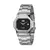 Relógio X-Watch Aço 43mm Fundo Preto