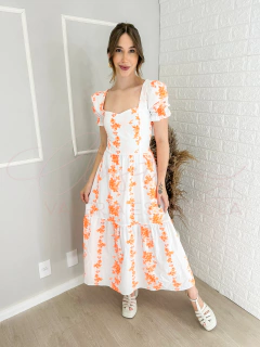 Vestido Tricoline Mia