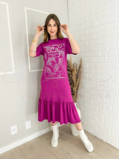 Vestido Midi Viscolycra Isis na internet