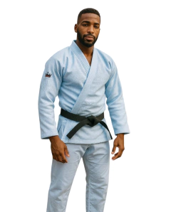 kimono Profissional Branco Trançado - loja online