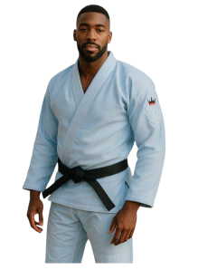 kimono Profissional Branco Trançado - comprar online