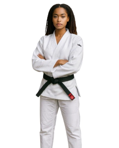 kimono Profissional Branco Trançado - loja online