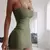 Vestido Mini de Alças Finas na internet