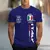 Camisetas de manga curta, italia