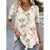 camiseta feminina verão gola em v